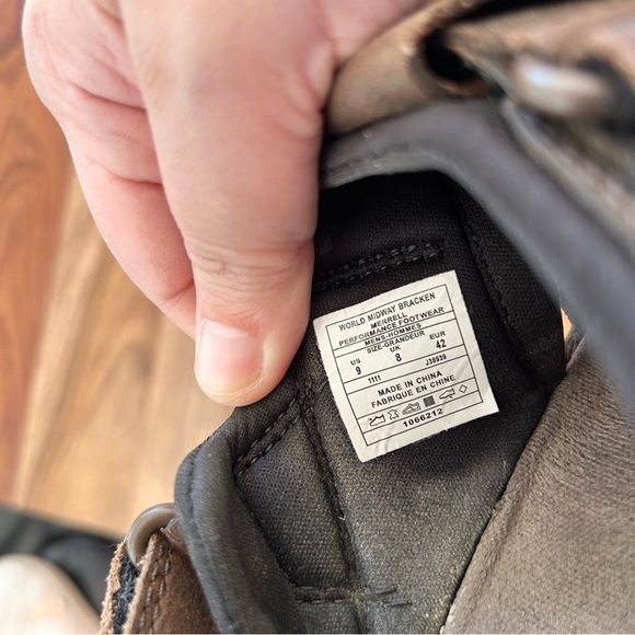 Merrell men’s leather sandals World Midway Bracken - Picture 8 of 10